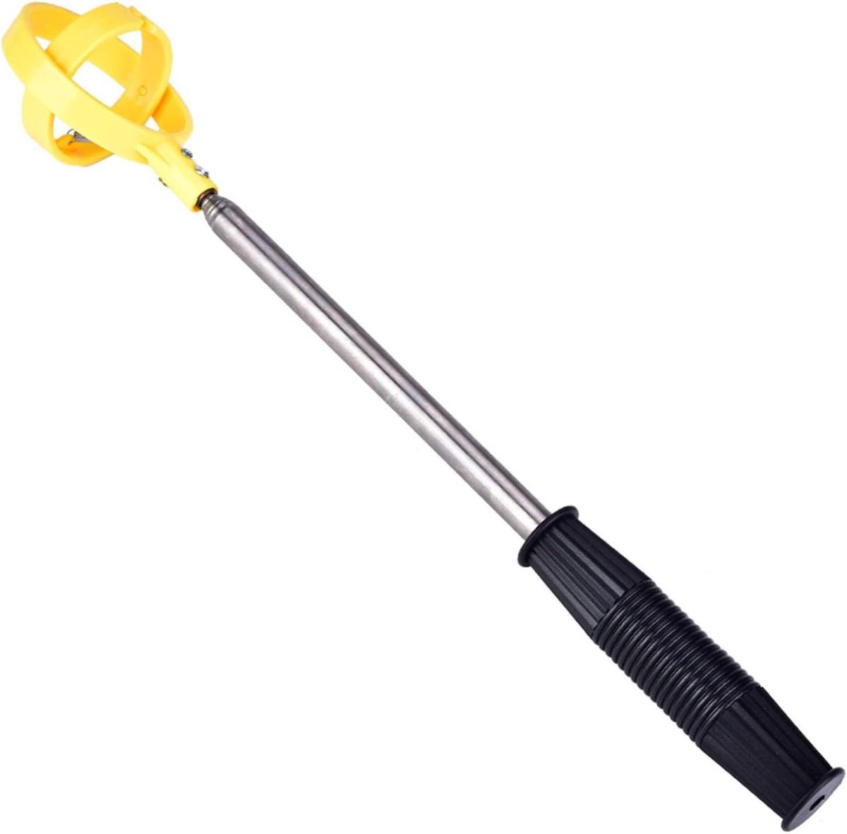 Golfbal Retriever - Ballenprikker Golf - Golfbal Oppakken - Automatisch Vergrendelingsapparaat - 39 cm - 215 cm - Wit Geel