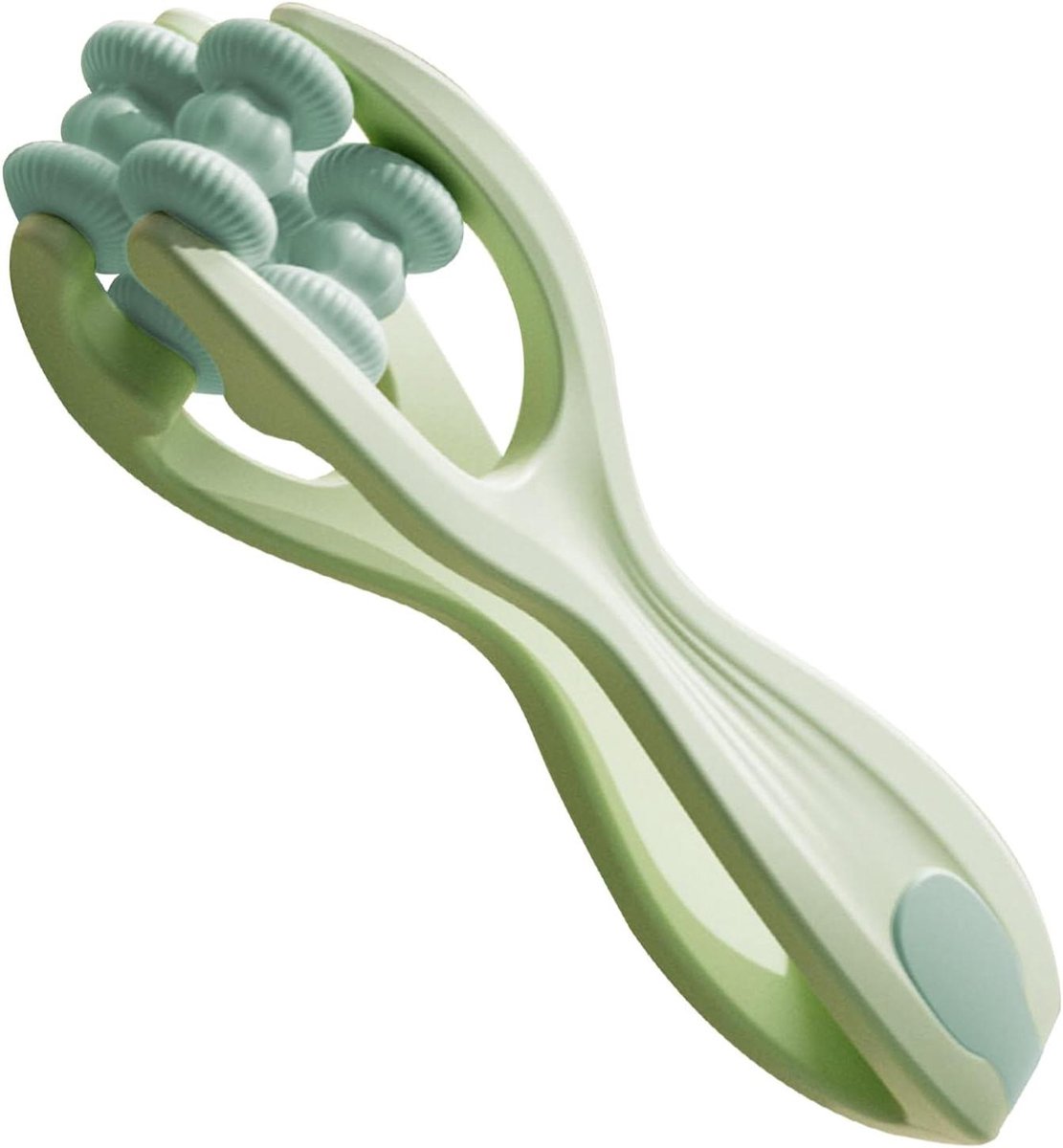 Vingermassageapparaat - Handroller Ontspanning - Handvermoeidheid Verlichten - Dubbele Rolrijen - 16.6 x 5.6 cm - Niet gespecificeerd