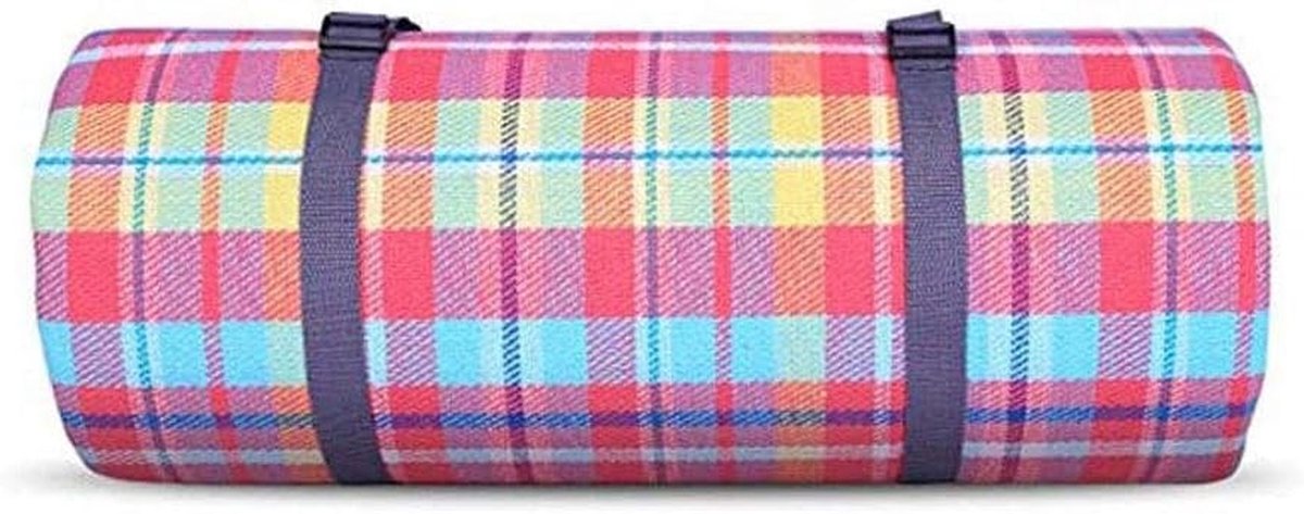 Camping Mat - Picknickkleed Matras - Outdoor Activiteiten - Waterdicht Vlekbestendig - Opvouwbaar - Lavendel