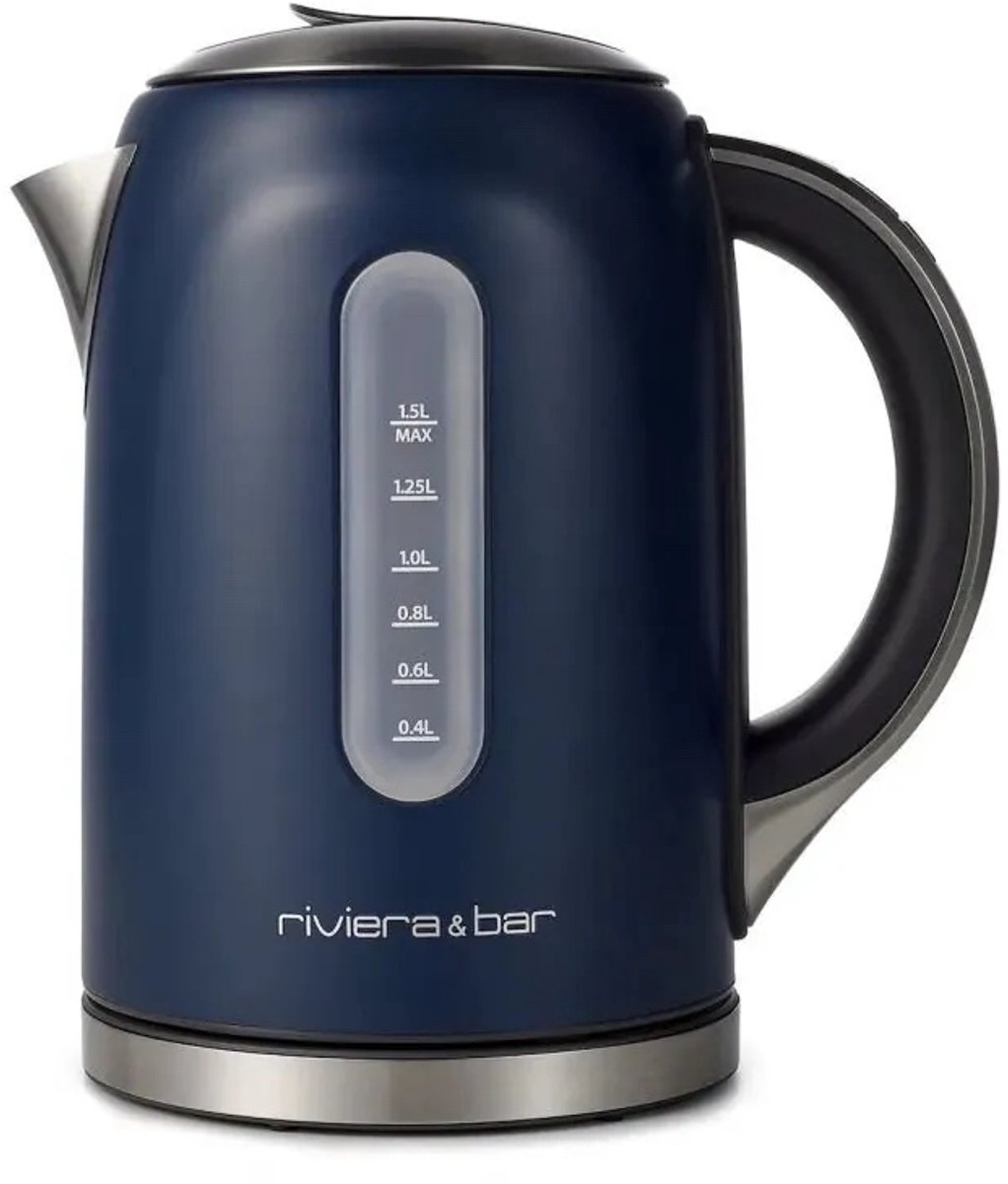 Waterkoker Mila - 1,5 L - Blauw