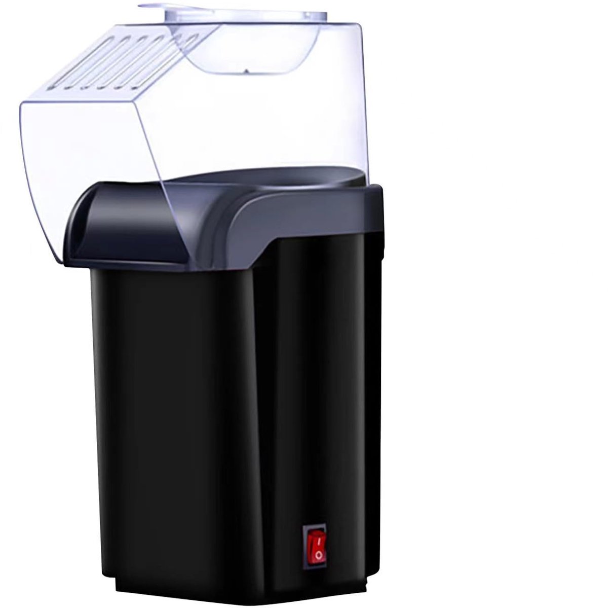SnelShoppen - Popcornmachine 1200 W Mini Hetelucht Popcornmaker zonder Olie, Compact Retro Design, One-Touch Bediening, Snelstart in 3 Minuten, Ideaal