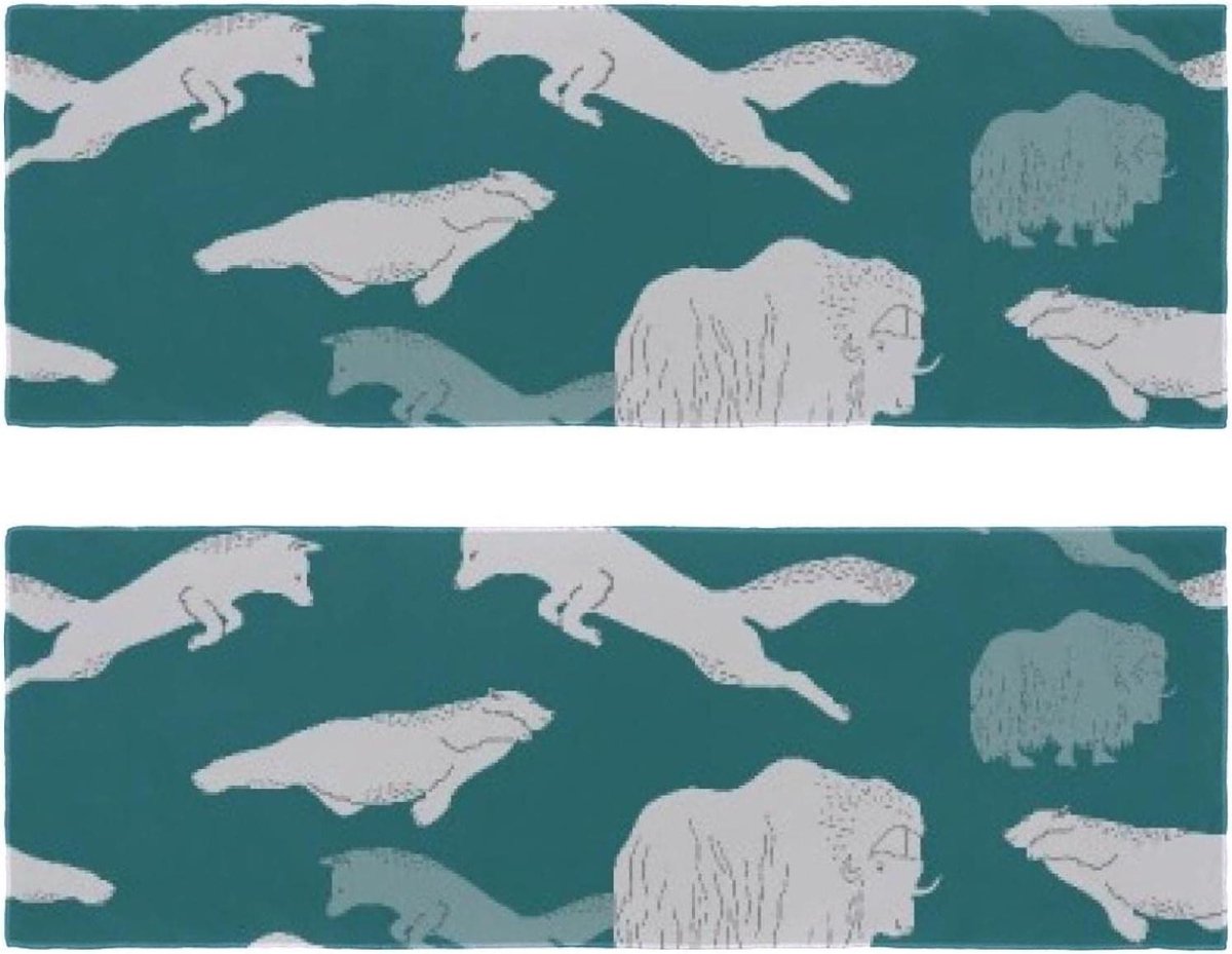 Reishanddoek Microvezel - Sporthanddoek Campinghanddoek - Snel Drogen - Super Absorberend - 29.5 x 81.5 cm - Veelkleurig