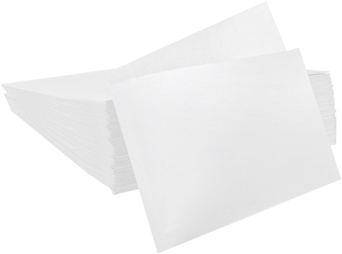 SnelShoppen - 200 stuks kraftpapier sandwichzakjes 13 x 13 cm, vetdichte papieren koekjeszakjes, dubbele open snackzakjes, lunchzakjes voor thuis, bak