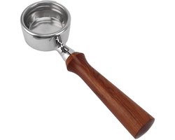 Dailygoods - Filterhouder voor Koffiezetapparaat - Roestvrij Staal, 58 mm