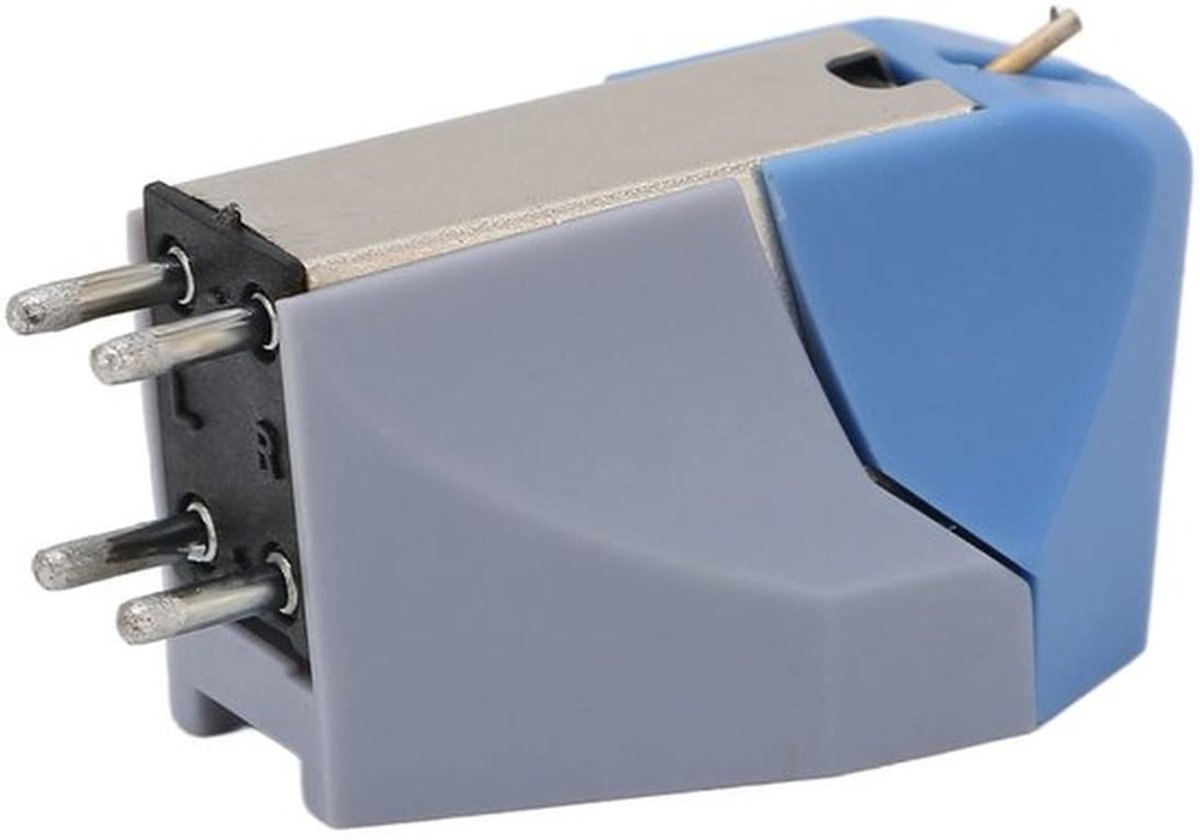 - Speler LP Magnetische Cartridge - Vervangbare Stylus - Professionele Geluidskwaliteit - 13mm Gat Pitch - Upgrade voor Platenspeler - Gesc...