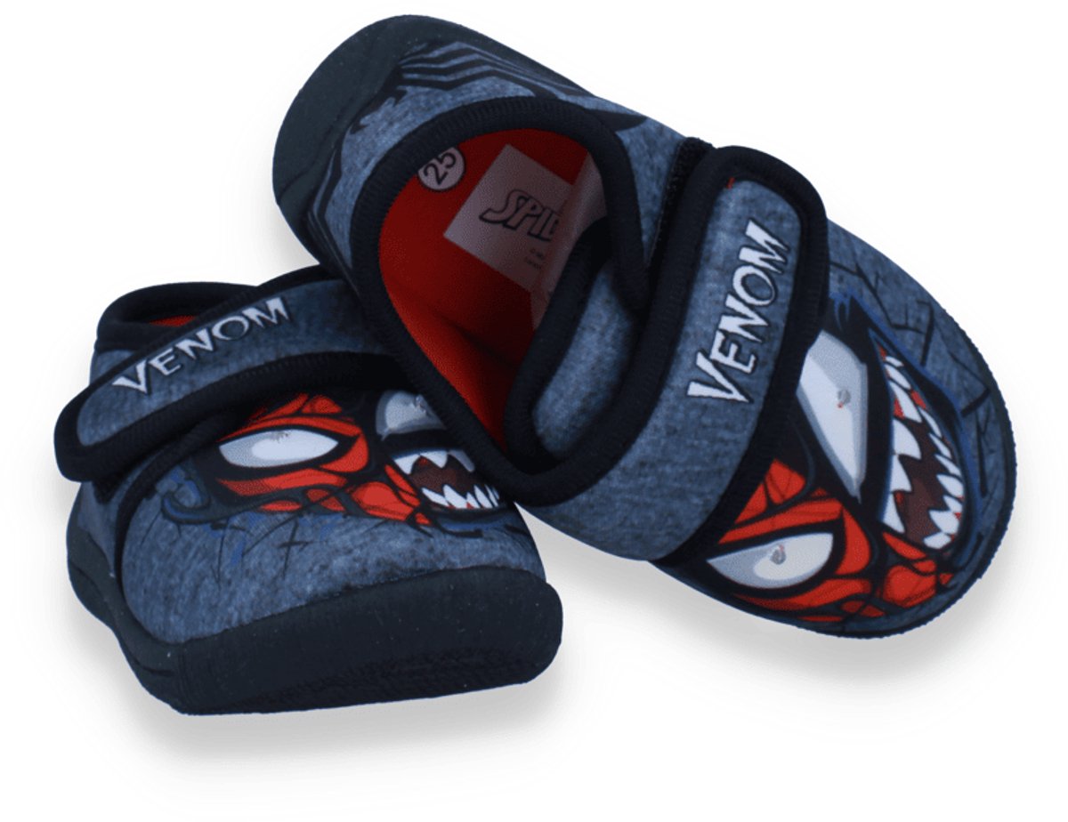 Spiderman Jongens Pantoffel | Grijs | Maat: 32