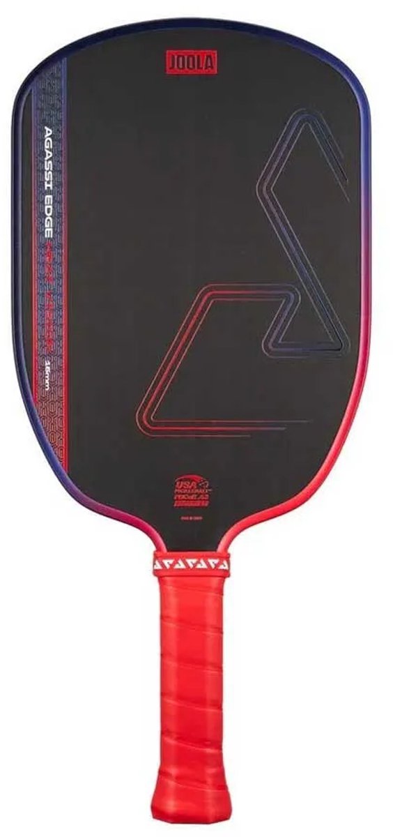 JOOLA Agassi Edge Heat Vision Pickleball Paddle 16mm