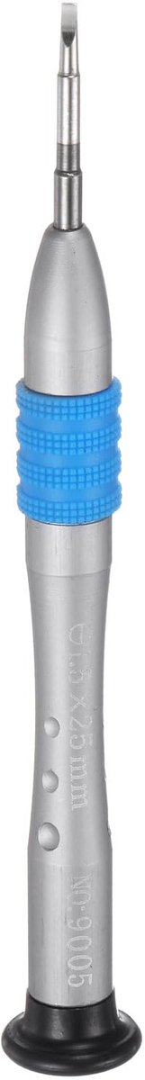 Precisie Sleufschroevendraaier 1,5 mm voor Brillen en Horloges - Blauw