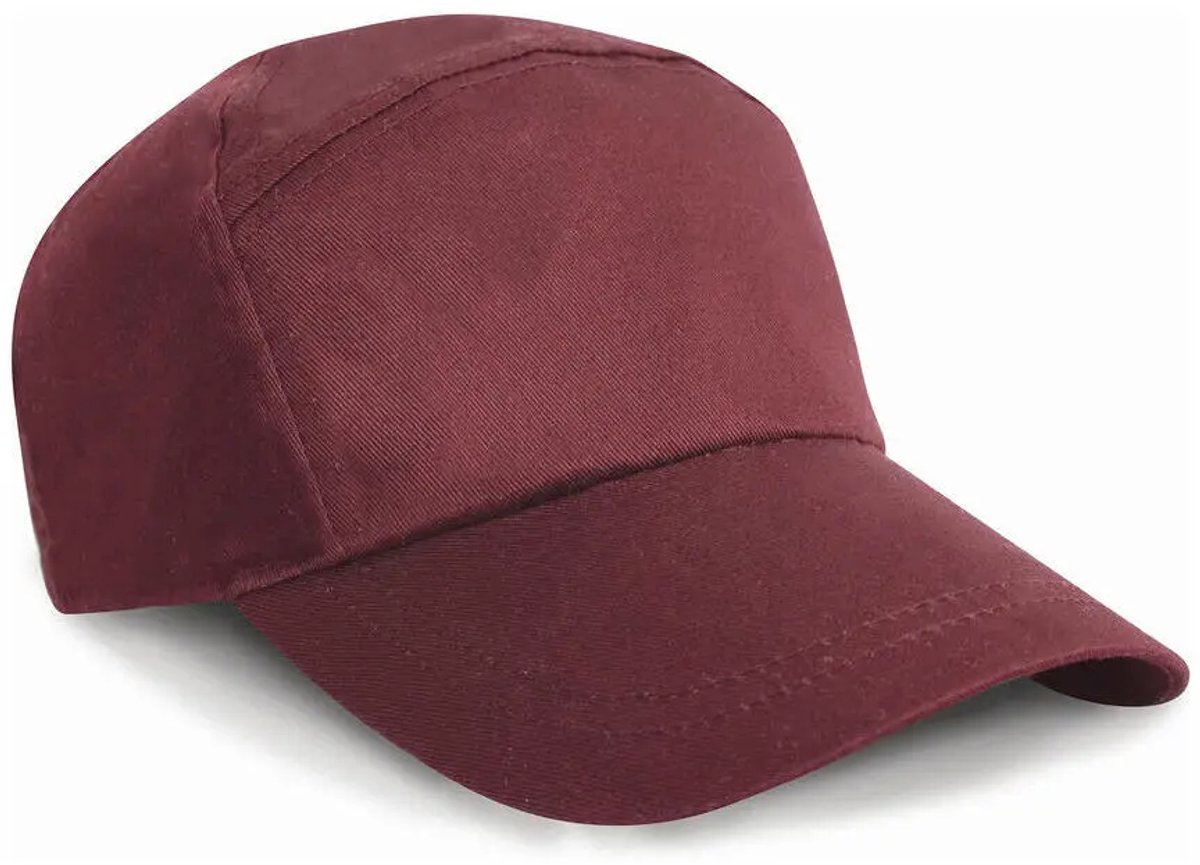 Result 7-Panel Advertising Cap RH02 - Burgundy - One size