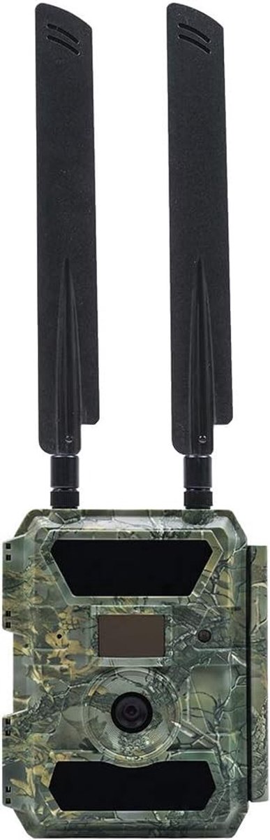 Wildcamera - Camouflage - 115 x 74 x 149 mm - 12 MP Groothoeklens met Nachtzicht - Voor Natuurobservatie en Jacht