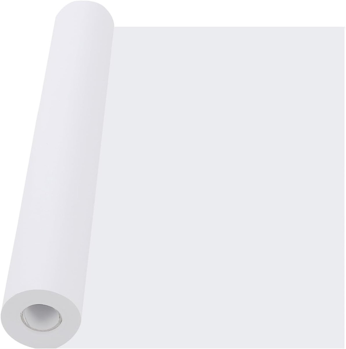 44cm x 25m Tekenpapier Rol, Hoogwaardige Witte Verfpapier voor Easels, Kunstprojecten, DIY Decoratie en Studenten Schilderen