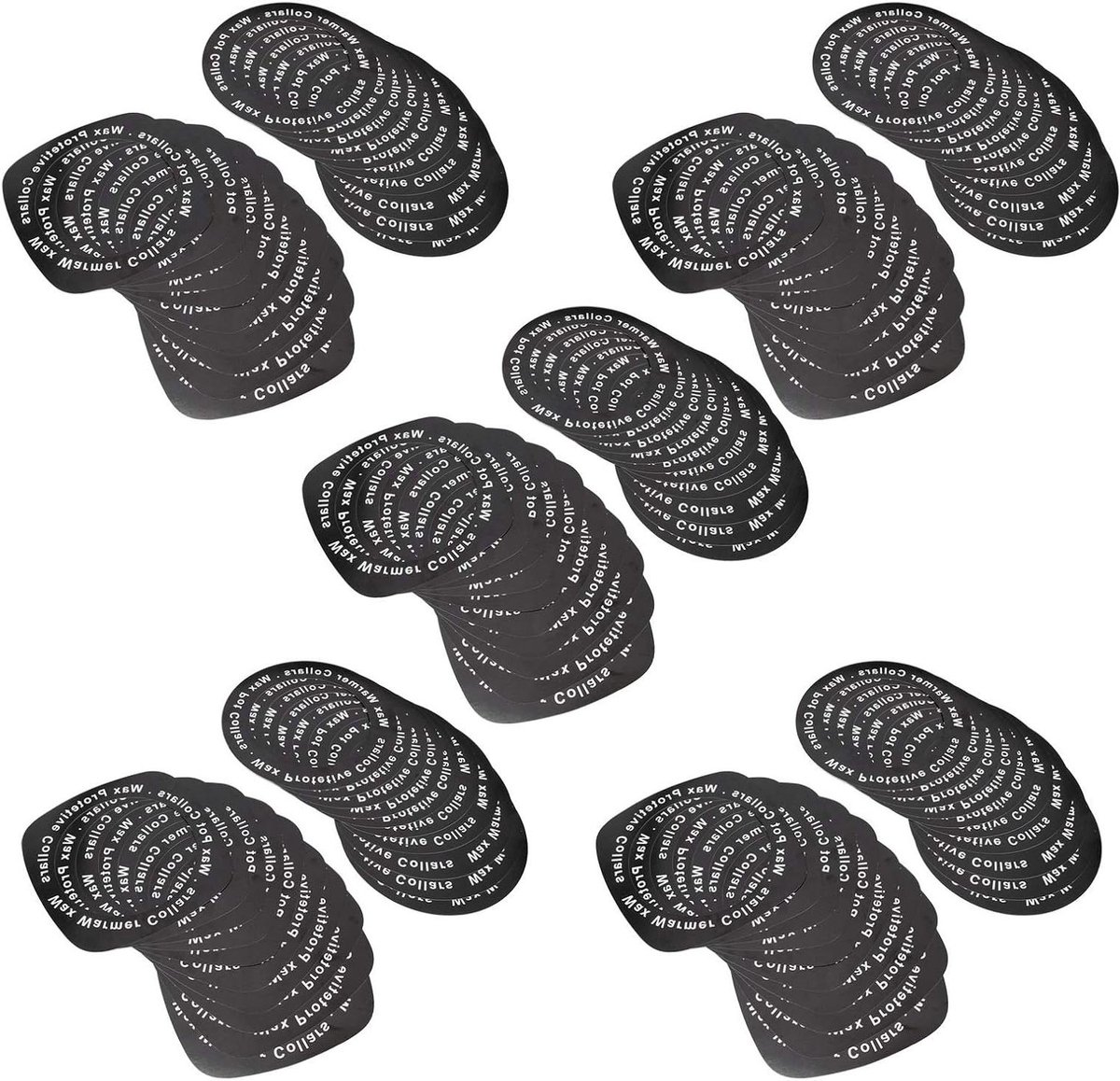 Waxmachine Ringen - Waxverwarmer Accessoires - Hygiënisch Harsen - Knoei-vrije Ervaring - 50 Rond + 50 Vierkant - Niet gespecificeerd