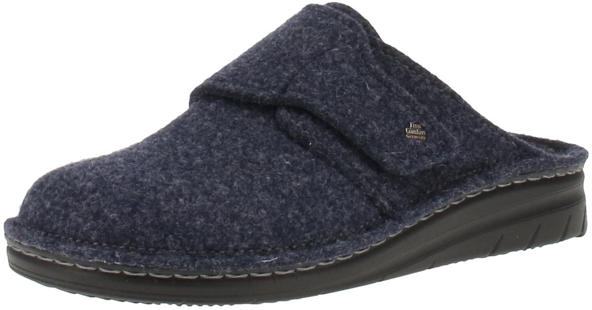 Finn Comfort 06503-416048 Zams - Damesslippers - Donkerblauw