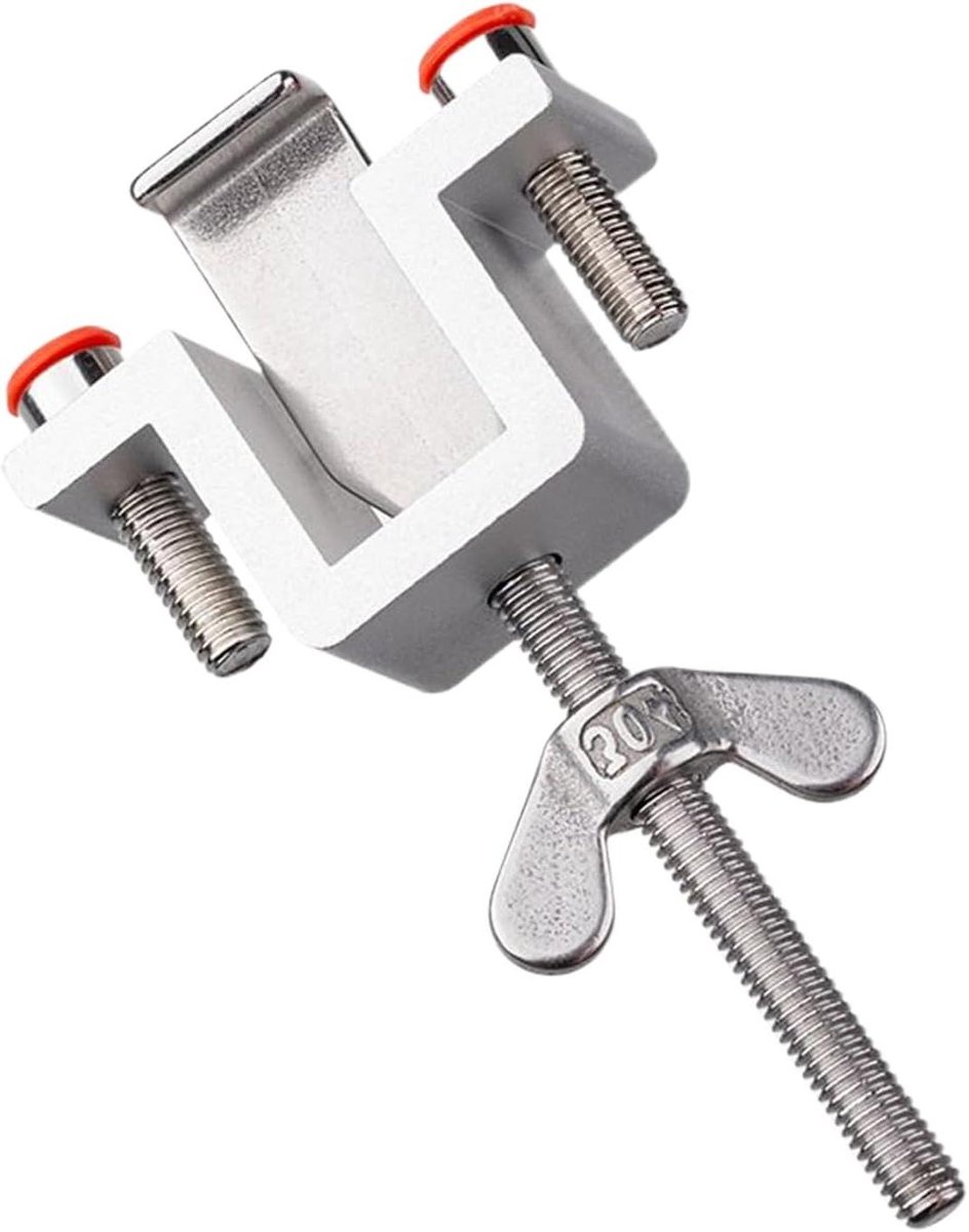 Draagbaar Deurslot - Reis Beveiliging - Extra Veiligheid - Robuust Ontwerp - 11 x 5 x 3 cm - Zilver