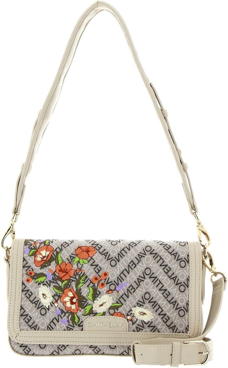 Schoudertas Dames - Crossbody Tas - Dagelijks Gebruik - Stijlvol Ontwerp - 30x20x10 cm - Ecru Multi