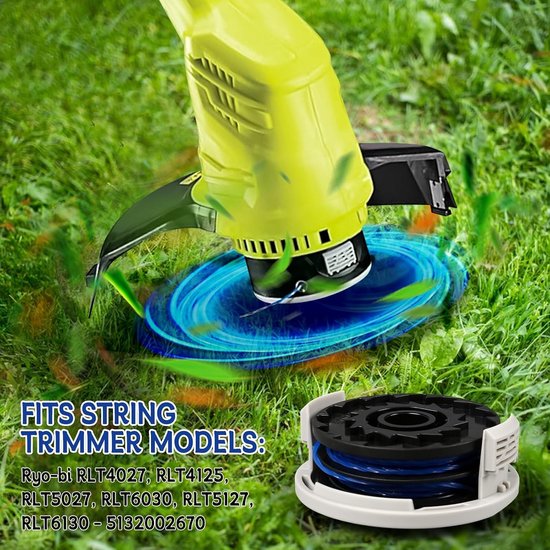 Trimmer Spoel Draad 1.6mm 8.3m Vervangingslijn voor Diverse Trimmers, Geschikt voor Tuinonderhoud en Precisiewerk — afbeelding 4