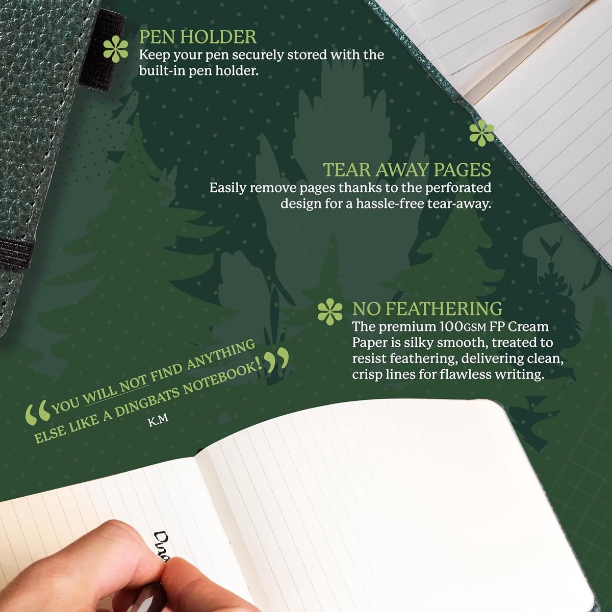 Digitaal notitieblok - Blanco - A6 - Hardcover met Crème 100gsm Papier - Veganistisch Notitieboek voor Dagelijks Gebruik