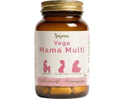 Laveen Vega Mama Multi - Alles in 1 Multivitamine - 30 capsules - met Actief Foliumzuur - Vegan - 100% natuurlijk - 30 stuks