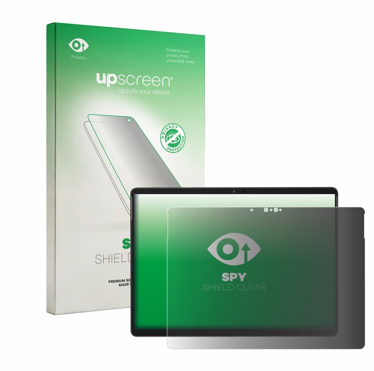 upscreen - privacy screenprotector voor Chuwi Hi10 Max 2-in-1 - Folie Beschermfolie Blauwlichtfilter