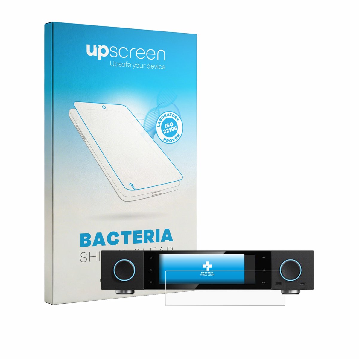 upscreen - Screenprotector voor FiiO S15 - Folie Beschermfolie transparant antibacterieel