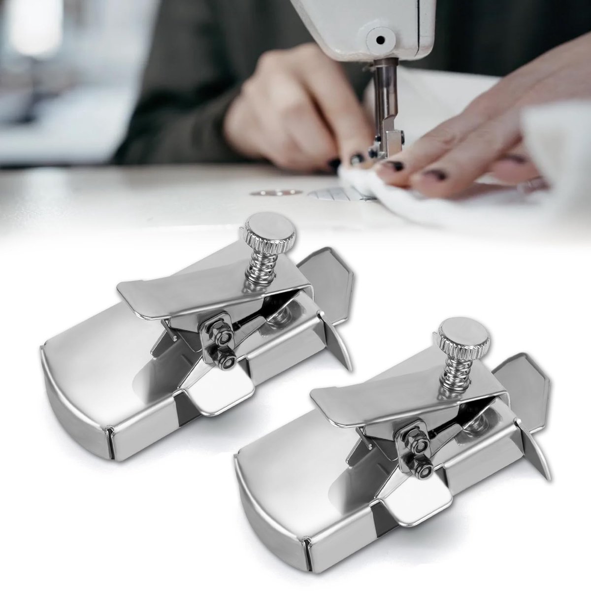 Magnetische Nahtgeleider, 2 Stuks Naaigids voor Naaimachines