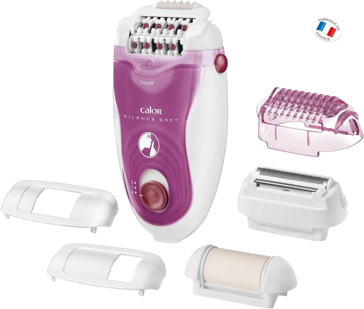 Epilator - Zilver - Stil en Flexibel Ontwerp - Duurzaam en Comfortabel - Voor Nauwkeurige Ontharing