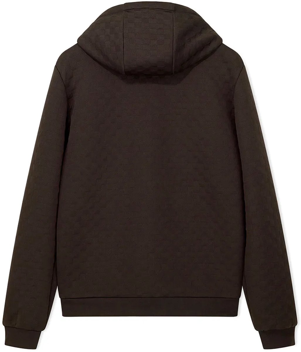 Ea7 Emporio Armani 7m002247_af26241 Sweatshirt Met Rits Bruin M Man