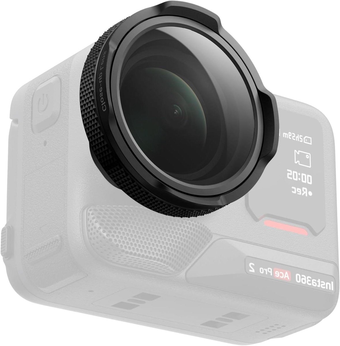 Macrolens - Close-up lens - Gedetailleerd fotograferen - Focus Peaking display - 10 tot 75 cm - Zwart