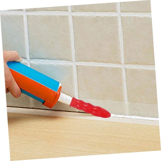 Afdichtdoppen voor Kitspuiten - Rubberen Caps - Bewaren van Kit - Herbruikbaar Ontwerp - 30 Stuks - Rood — afbeelding 4