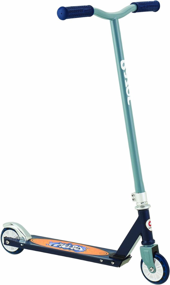 Step Scooter - Freestyle Step Kinderstep - Buitenspelen - Lichtgewicht Frame - 98 mm Wielmaat - Grijs Blauw