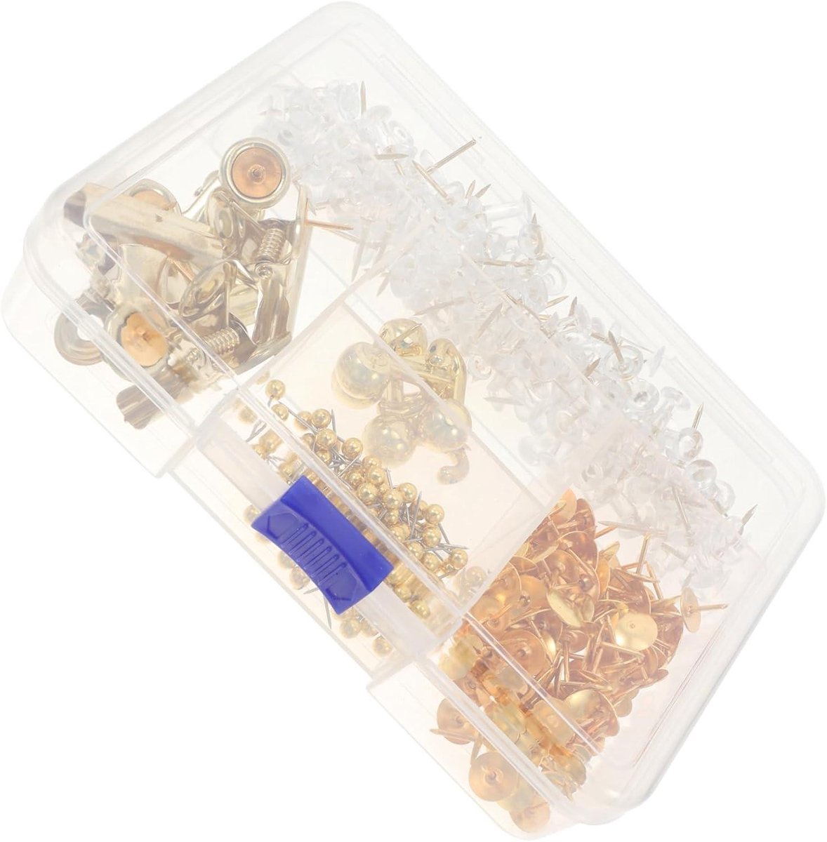 Decoratieve Duimspijkers - Prikkers Metaal - Vastzetten Notities - Gouden Afwerking - 3 cm - Goud