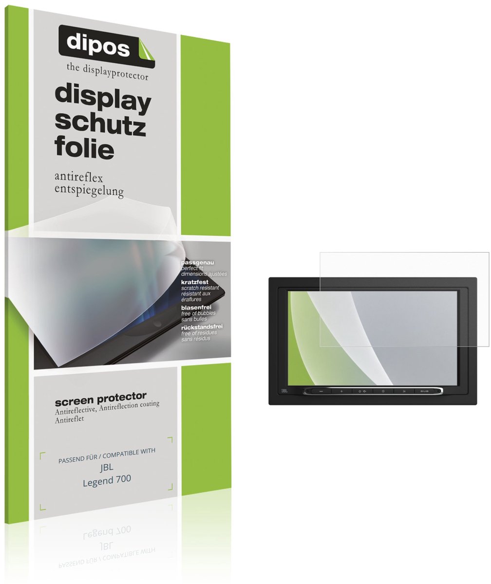 dipos – 2x Matte Beschermfolie geschikt voor JBL Legend 700 | Krasbestendige & antireflecterende Screenprotector Ultra-Thin