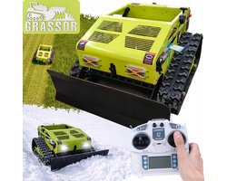 Grassor MultiForce 550T-G10AP Armor - Rupsaangedreven Robotmaaier Hybride - 550 mm, 2x900W, 2200W