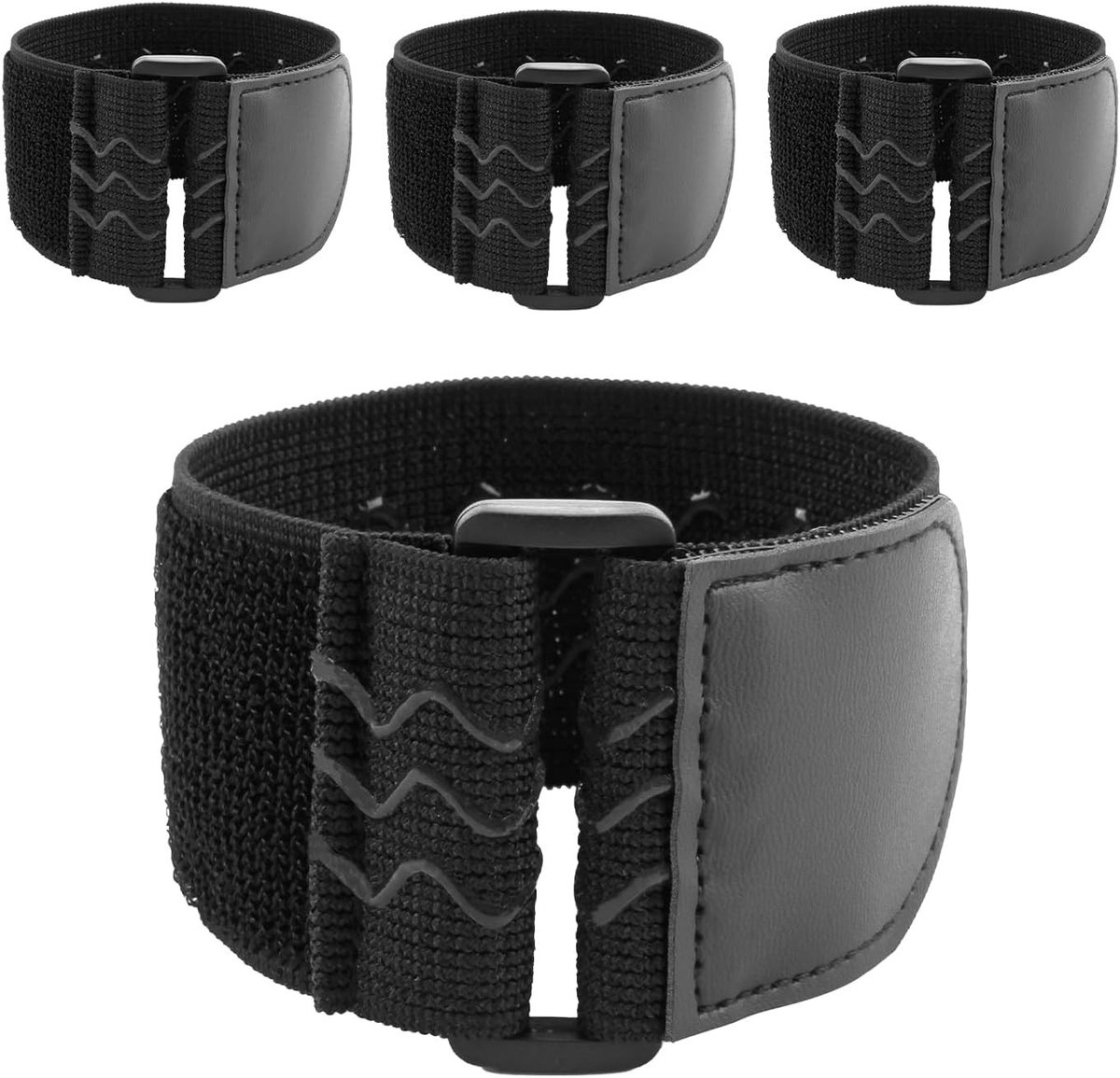 Snelbinders fiets - Zwart - 30 x 5 cm - Elastische Klittenbandspanbanden - Voor Fietsen en Outdoor Gebruik