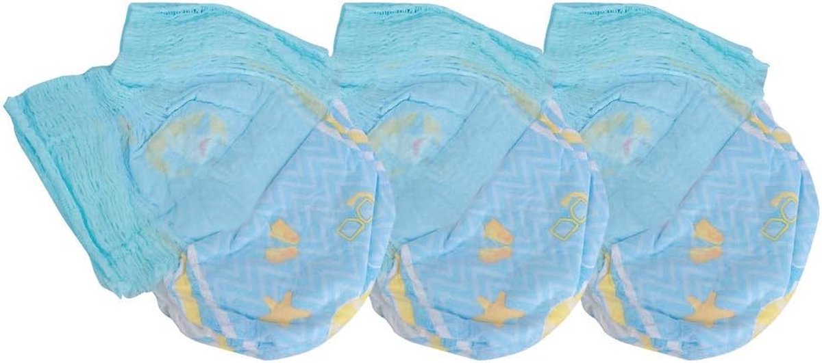 Babyzwemluiers Herbruikbaar - Zwemluier Set - Veilig Zwemmen - Super Absorberend - 3-delig - Niet gespecificeerd