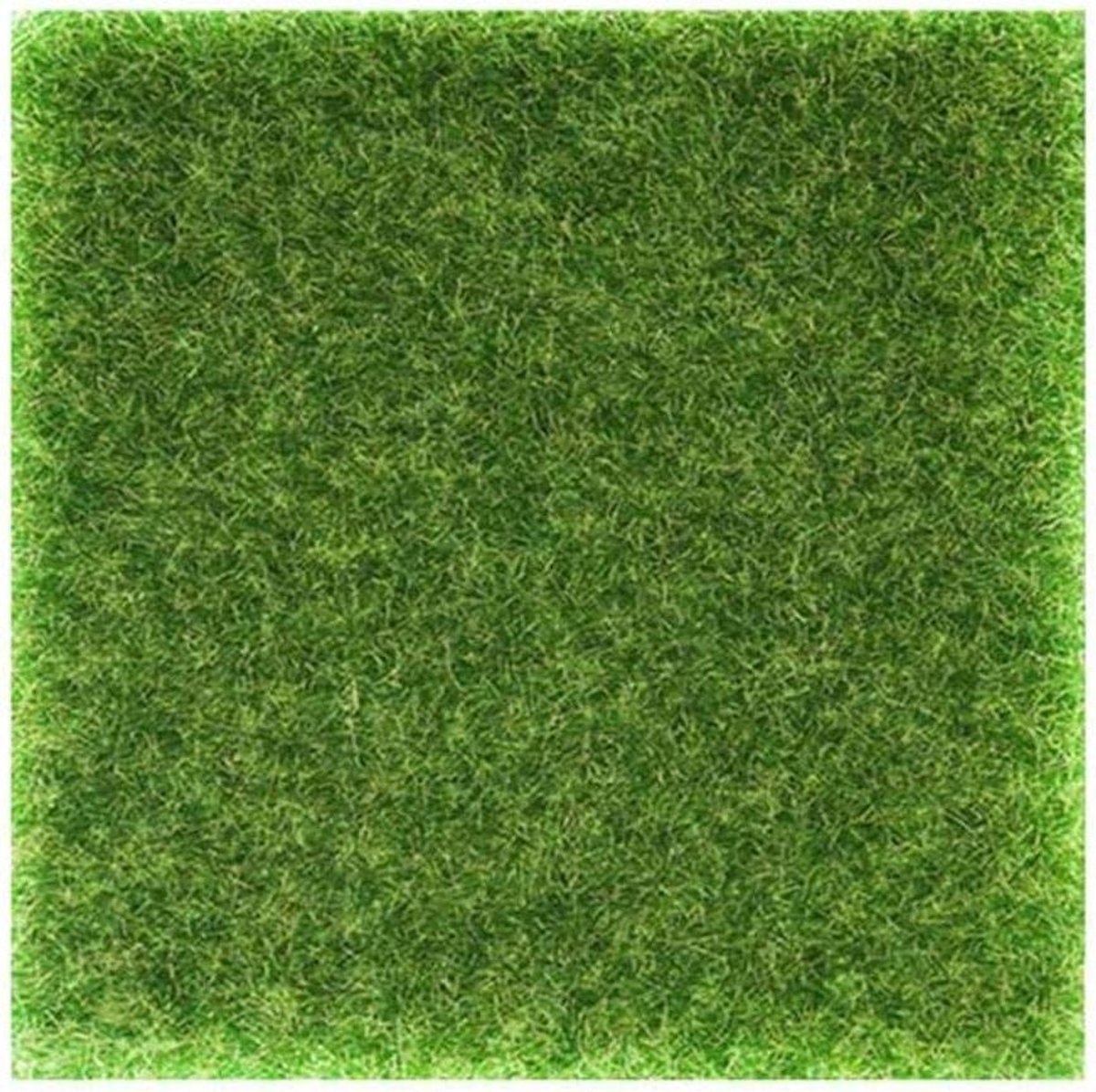 Kunstgras Tapijt - Nep Gazon - Tuin Decoratie - UV Bestendig - 15x15x1 cm - Groen