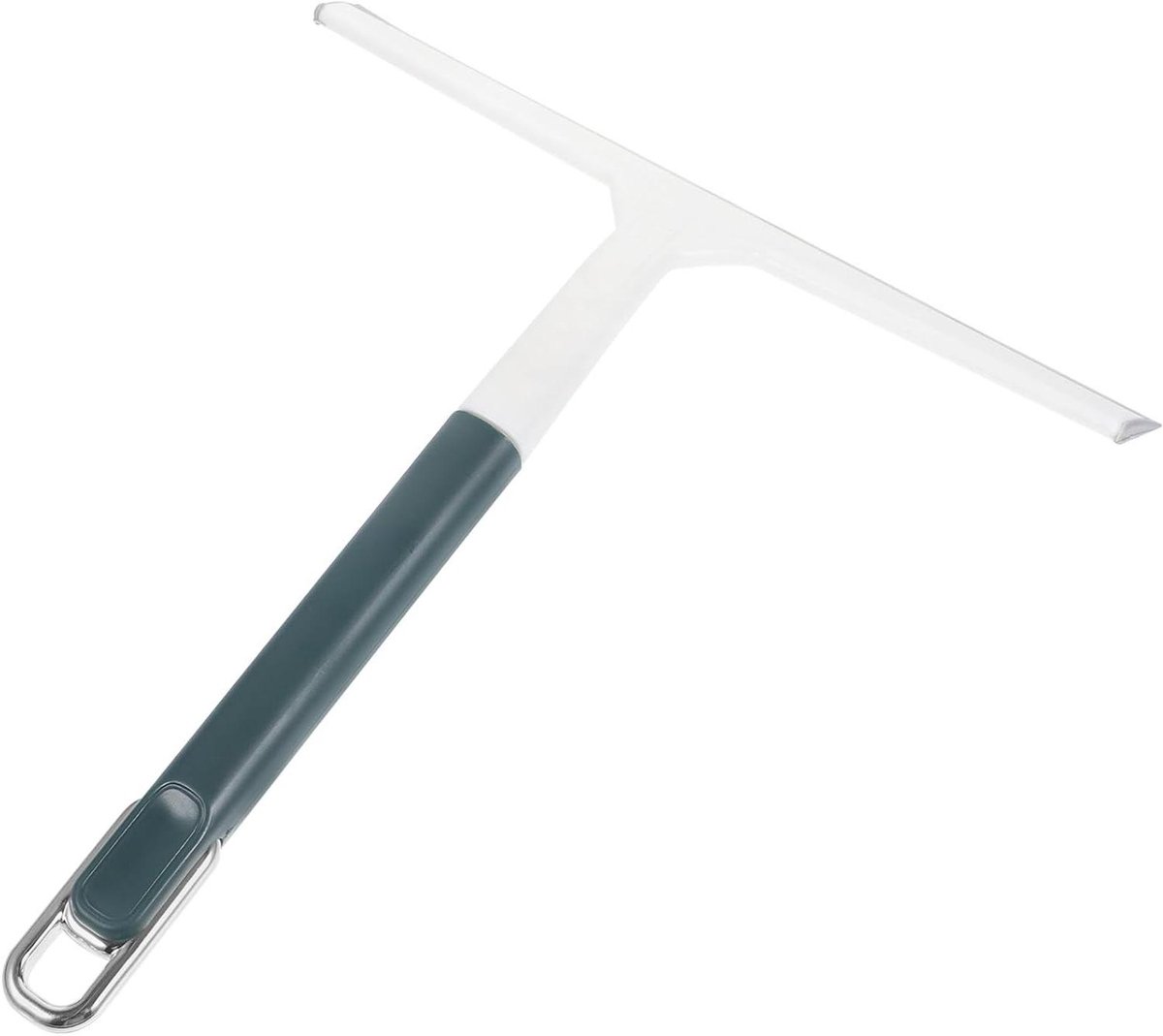 Raamwisser Glasreiniger - Douchewisser Balkonwisser - Streeploos Schoonmaken - Ergonomische Handgreep - 27 cm Breed - Donkergroen