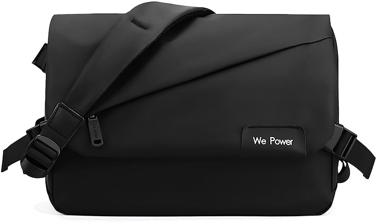 Dailygoods - Schoudertas Heren - Messenger Bag met 4 Ritszakken