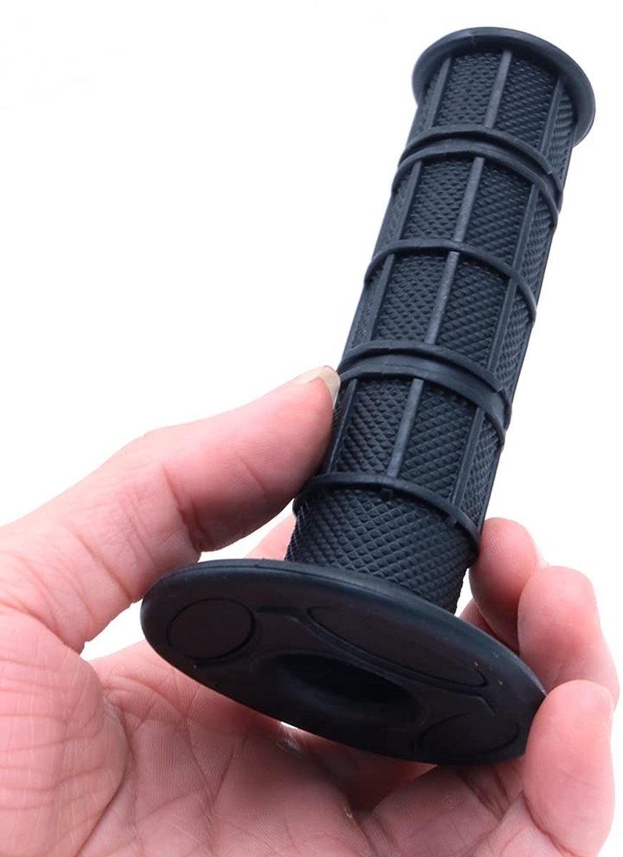 Solidchoice- Handvat Antislip Rubber - Motorfiets Grip - ATV Grip - Schokbestendig - Comfort Grip - 21mm/24mm