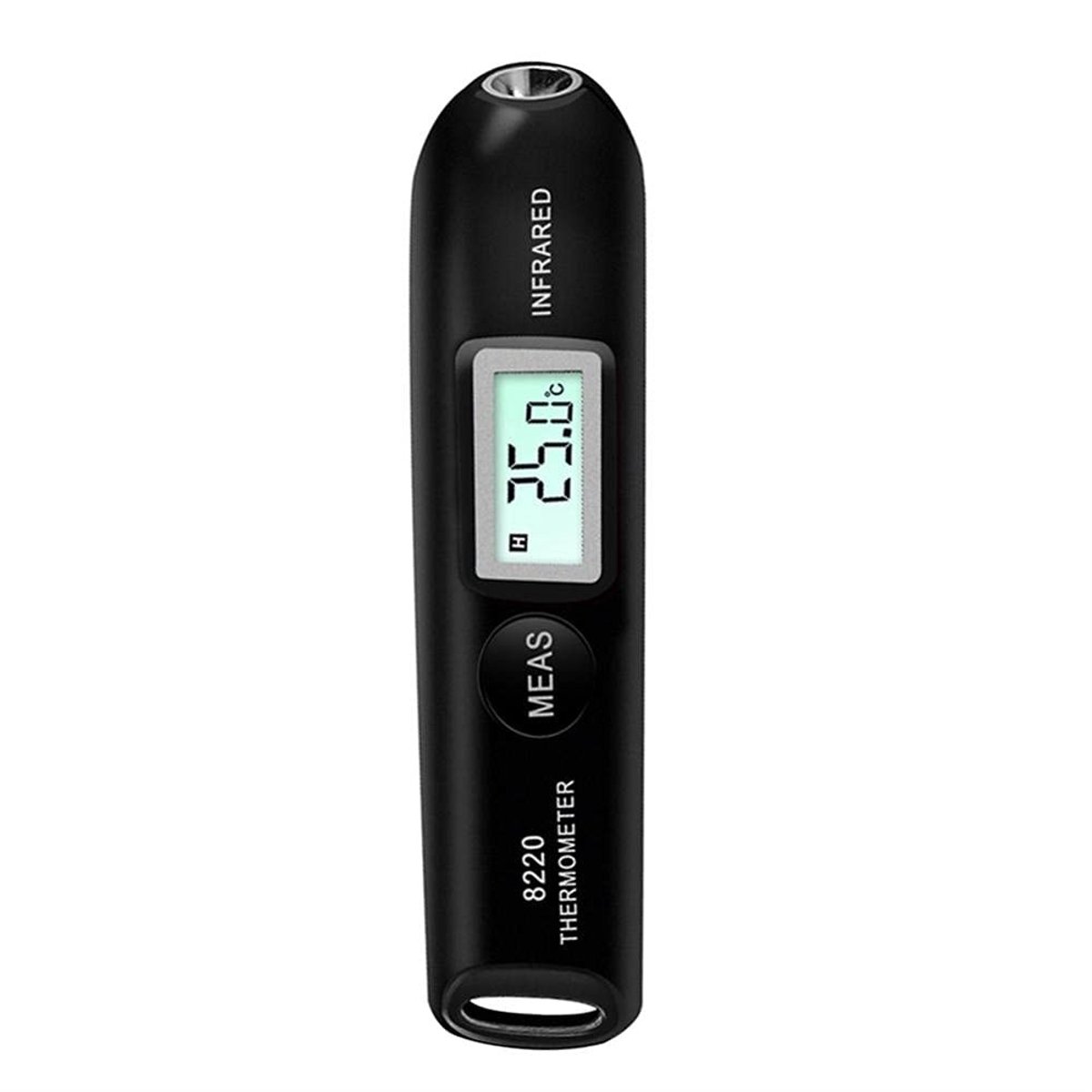 Solidchoice- Infrarood Thermometer Nauwkeurigheid ±2% - Draagbaar - LCD Display - Celsius/Fahrenheit - Compact - Lichtgewicht 20 g