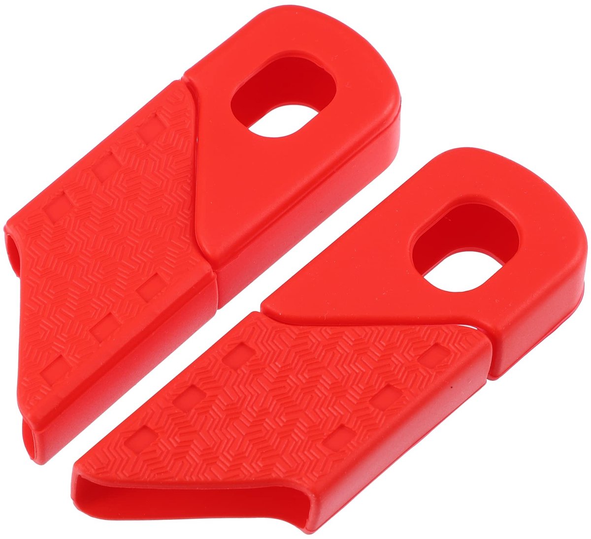 Dailygoods- Fiets Crank Beschermers - Siliconen - Roestbestendig - Corrosiebestendig - Duurzaam - Geschikt voor Mountainbikes/Racefietsen - Crankbeschermers