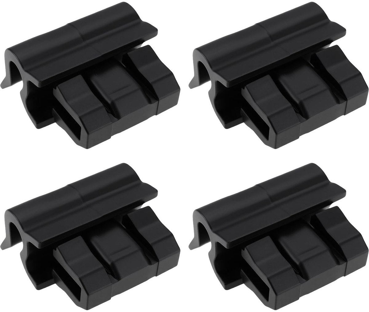 Dailygoods- Fender Clip - 4 Stuks - Compatibel met Tesla Model 3/Y - Zwart ABS-Kunststof - Corrosiebestendig - Schokbestendig - Hoge Temperatuur Weerstand - Spatbordclip