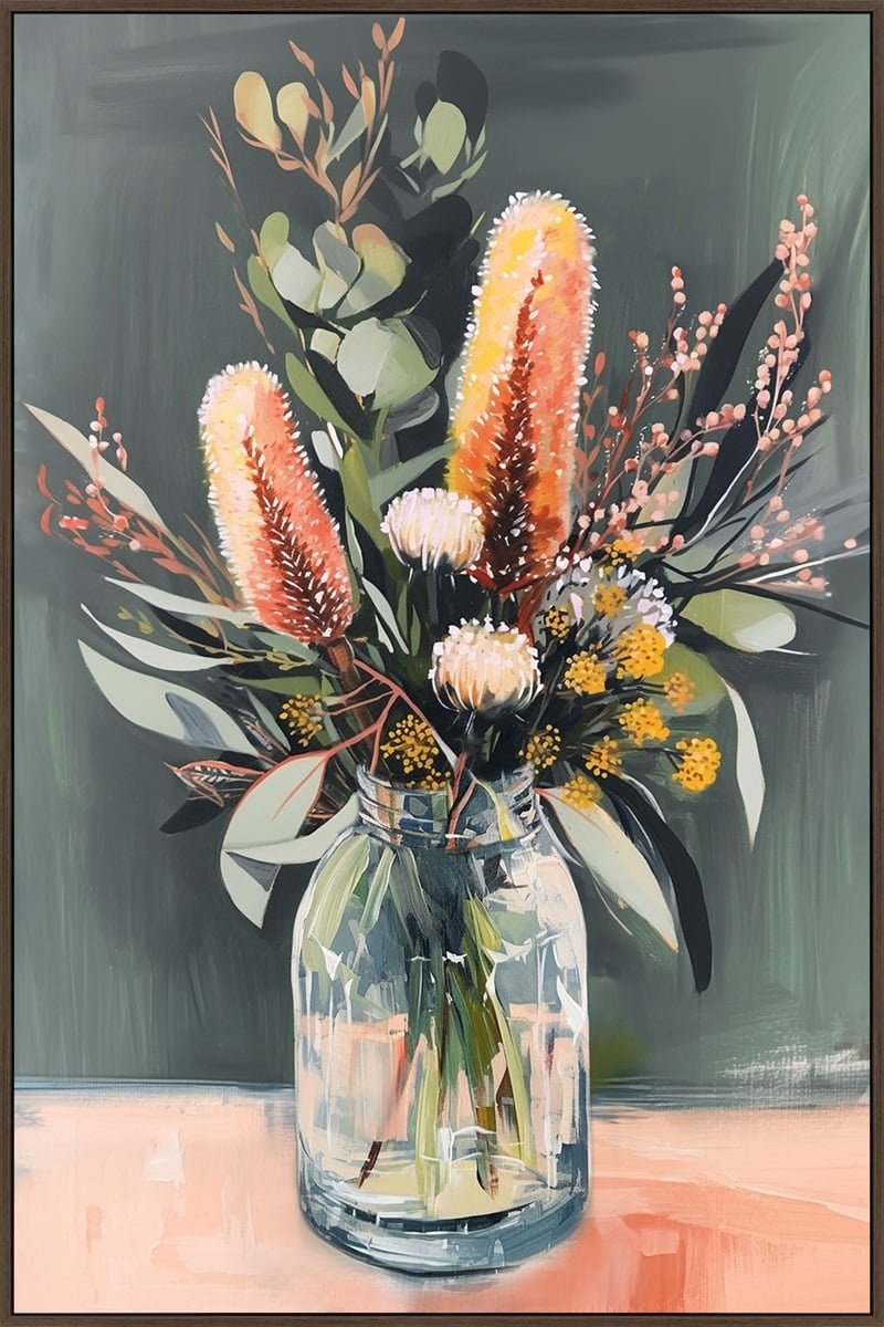HomeBound by KY | Schilderij 'Bloemen' | wandpaneel