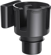 Bekerhouder Auto - Verstelbare Bekerhouder - Universeel - Koffiehouder - Drankhouder - Frisdrank Houder - Grote Drinkfleshouder - Blikjeshouder - Cupholder - Max 10.5 Cm Diameter - Uitbreidbare Basis -Interieur Accessories