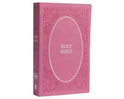 NKJV, Holy Bible, Soft Touch Edition, Leathersoft, Pink, Comfort Print