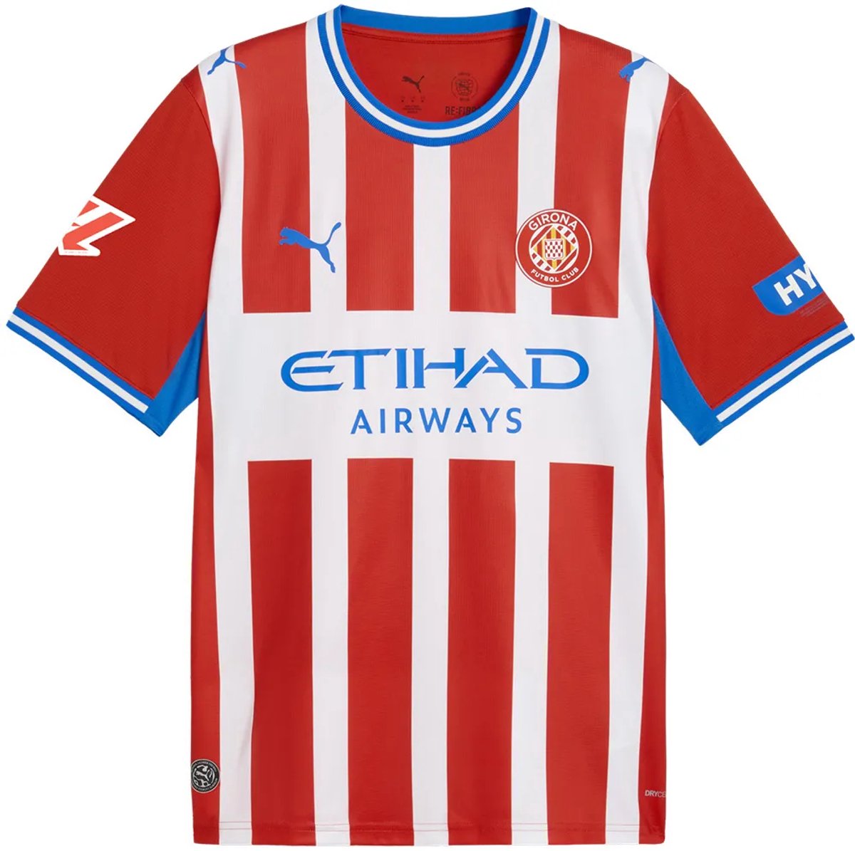Puma Girona Fc Replica Thuis Korte Mouw T-shirt Junior 15-16 Years Kinderen Rood