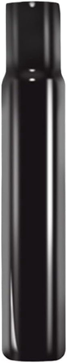 Fiets Zadelpen - Zadelsteun Onderdeel - Fietsen Onderhoud - Ultralicht Metaal - 25.4 x 200 mm - Zwart