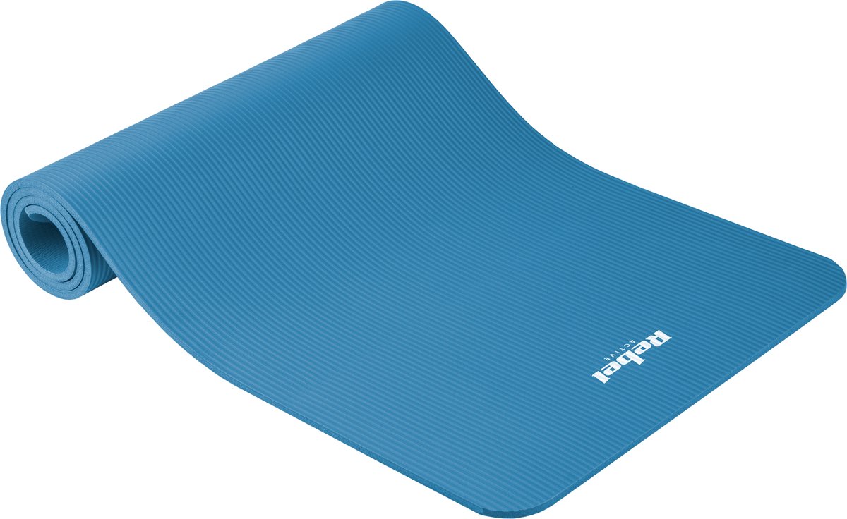 Rebel Active Serie - Yogamat - 183x61cm - 1cm Dikte - Antislip