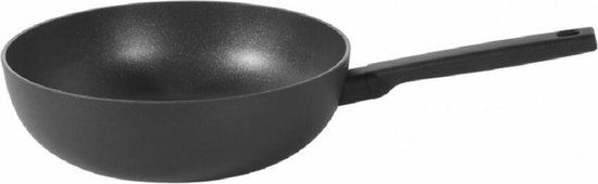 Demeyere Alu Comfort 3 wokpan – Wokpan inductie – Duraslide PTFE antikleeflaag - 28 cm