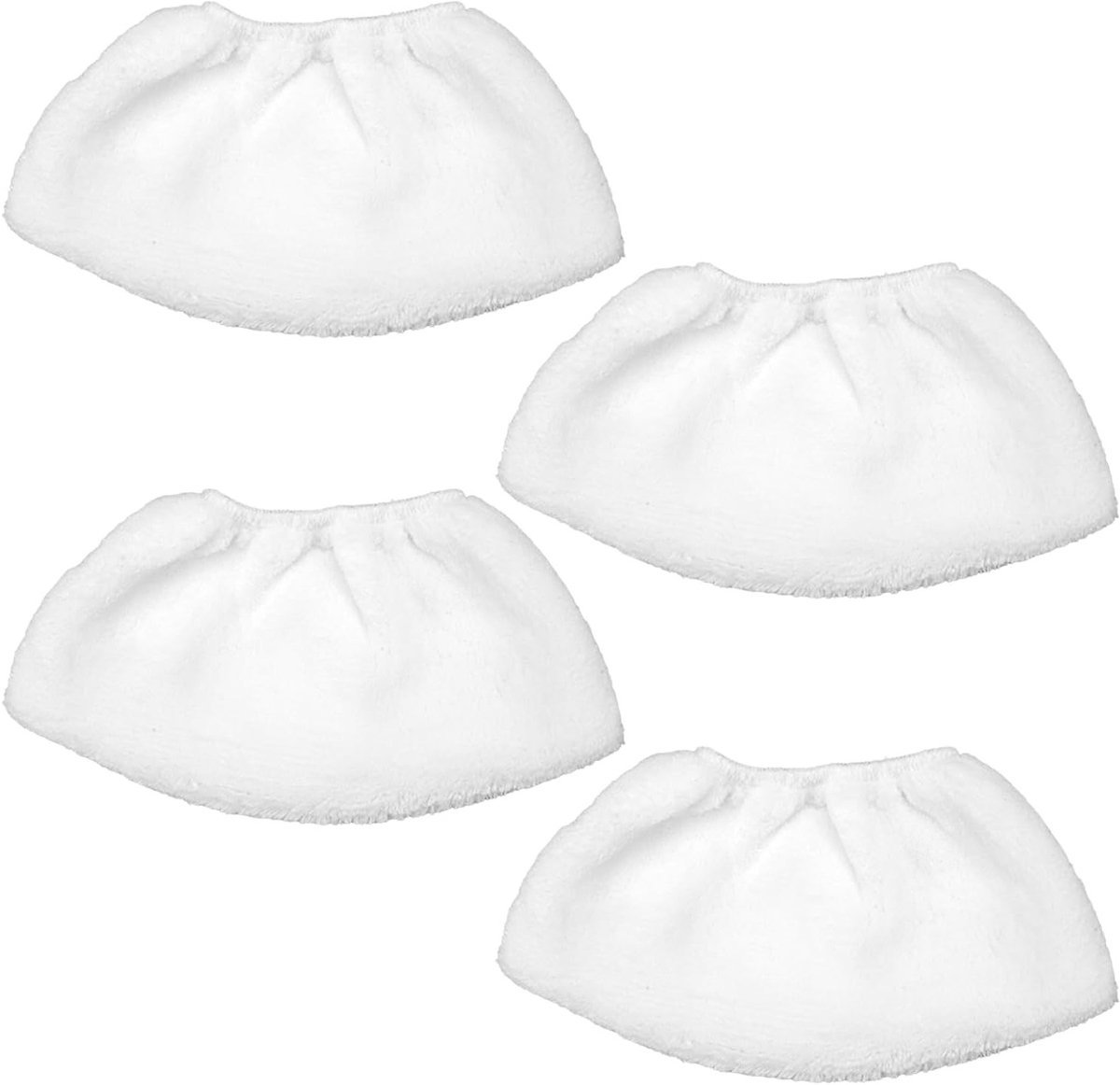 Set van 4 Microvezeldoeken voor Stoomreinigers - Vervangbare Wipes, Wasbaar en Geschikt voor Handheld Apparaten zoals SC1, SC2, SC3, SC4 en SC5